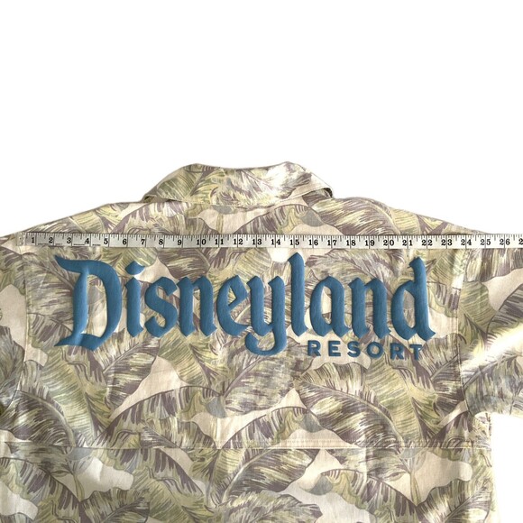 Disneyland Resort Spirit Jersey Shirt Jacket Tropical Palm Button Down Shacket L - Picture 5 of 12